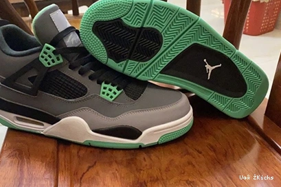 Green BestValue 505 Jordan Glow 4  308497-033 Retro 0705